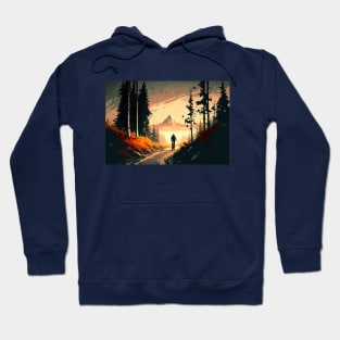 Fall Mountain Biking Hoodie